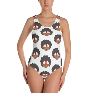 The Only Child 1983 Monogram One-Piece Swimsuit