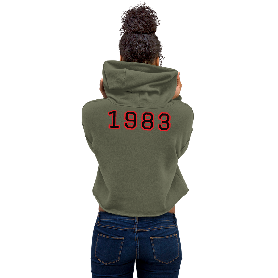 The Only Child 1983 Crop Hoodie