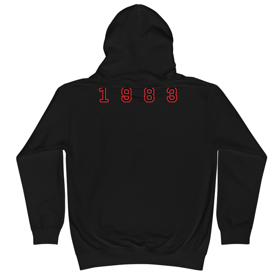 The Only Child 1983 Bighead Logo Kids Hoodie