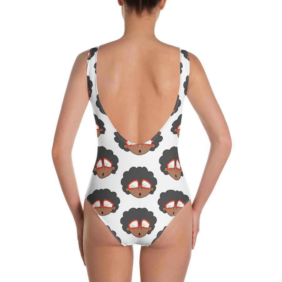 The Only Child 1983 Monogram One-Piece Swimsuit