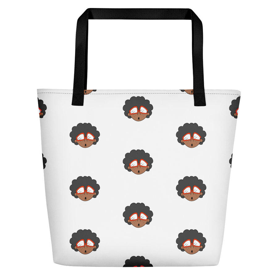The Only Child 1983  Monogram Bighead Logo Beach Bag