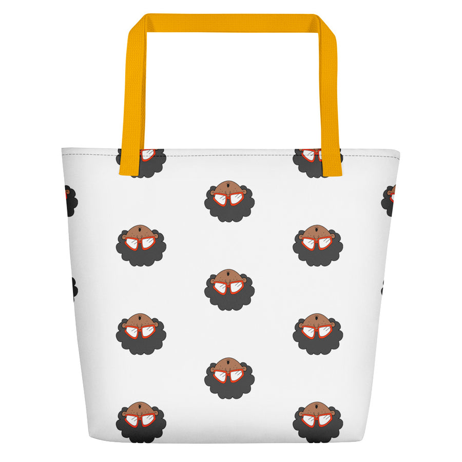 The Only Child 1983  Monogram Bighead Logo Beach Bag