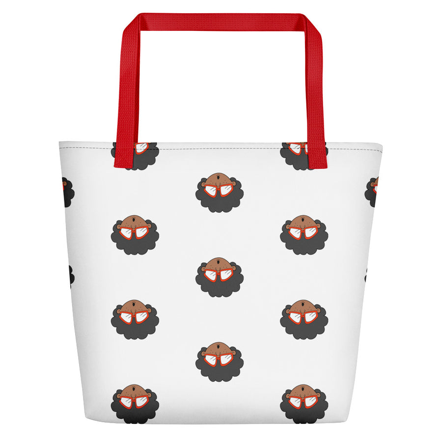 The Only Child 1983  Monogram Bighead Logo Beach Bag