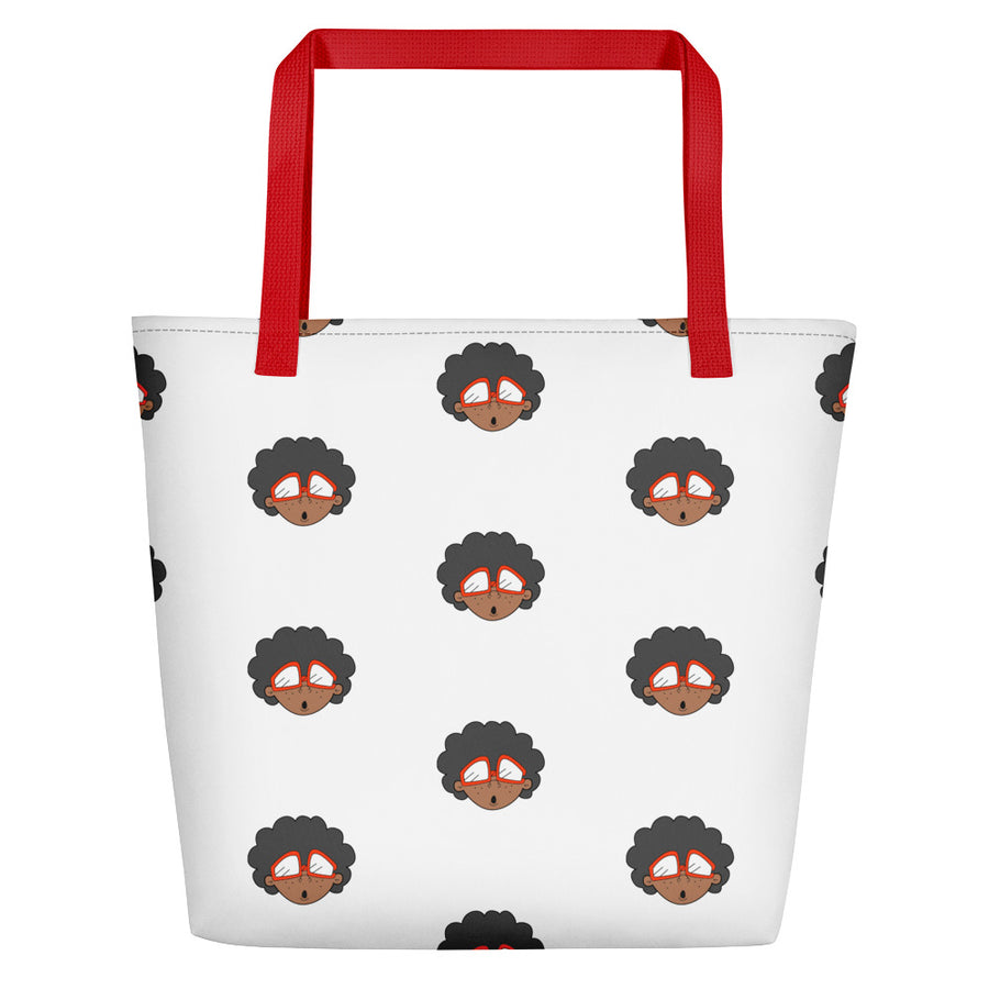 The Only Child 1983  Monogram Bighead Logo Beach Bag