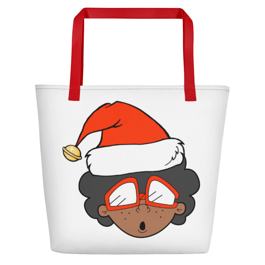 The Only Child 1983 Xmas Bighead Logo Beach Bag