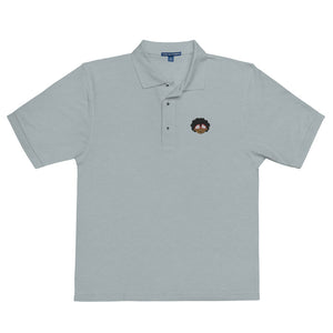 The Only Child 1983 Embroidered Bighead Logo Men's Premium Polo