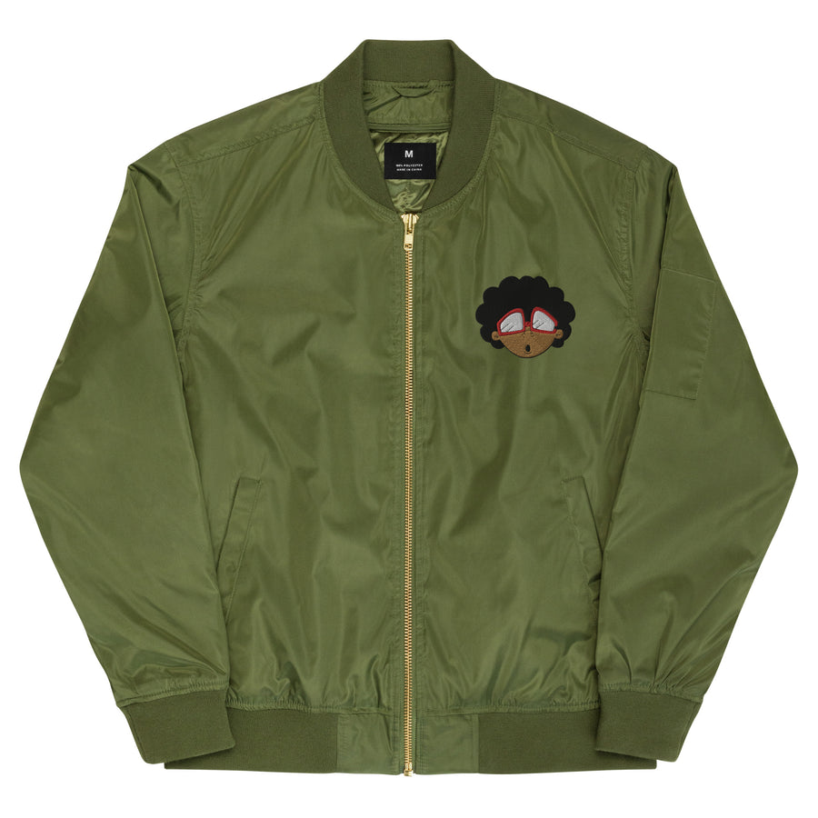 The Only Child 1983 Bighead Logo Premium recycled bomber jacket