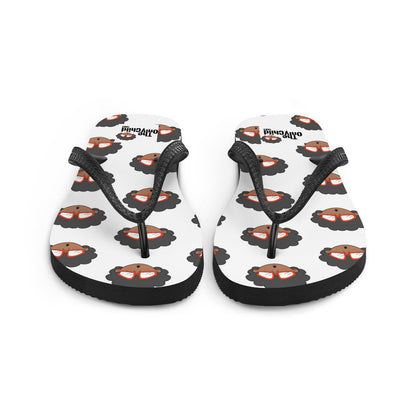 The Only Child 1983 Monogram Bighead Logo Flip-Flops