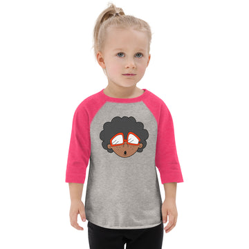 The Only Child 1983 Bighead Logo Toddler baseball shirt