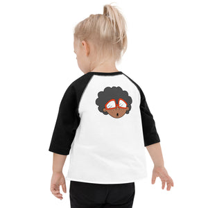 The Only Child 1983 Bighead Logo Toddler baseball shirt