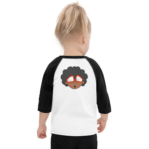 The Only Child 1983 Bighead Logo Toddler baseball shirt