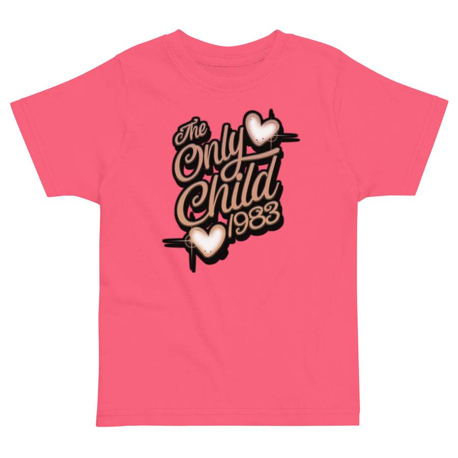 The Only Child 1983 Neat Airbrush Toddler jersey t-shirt