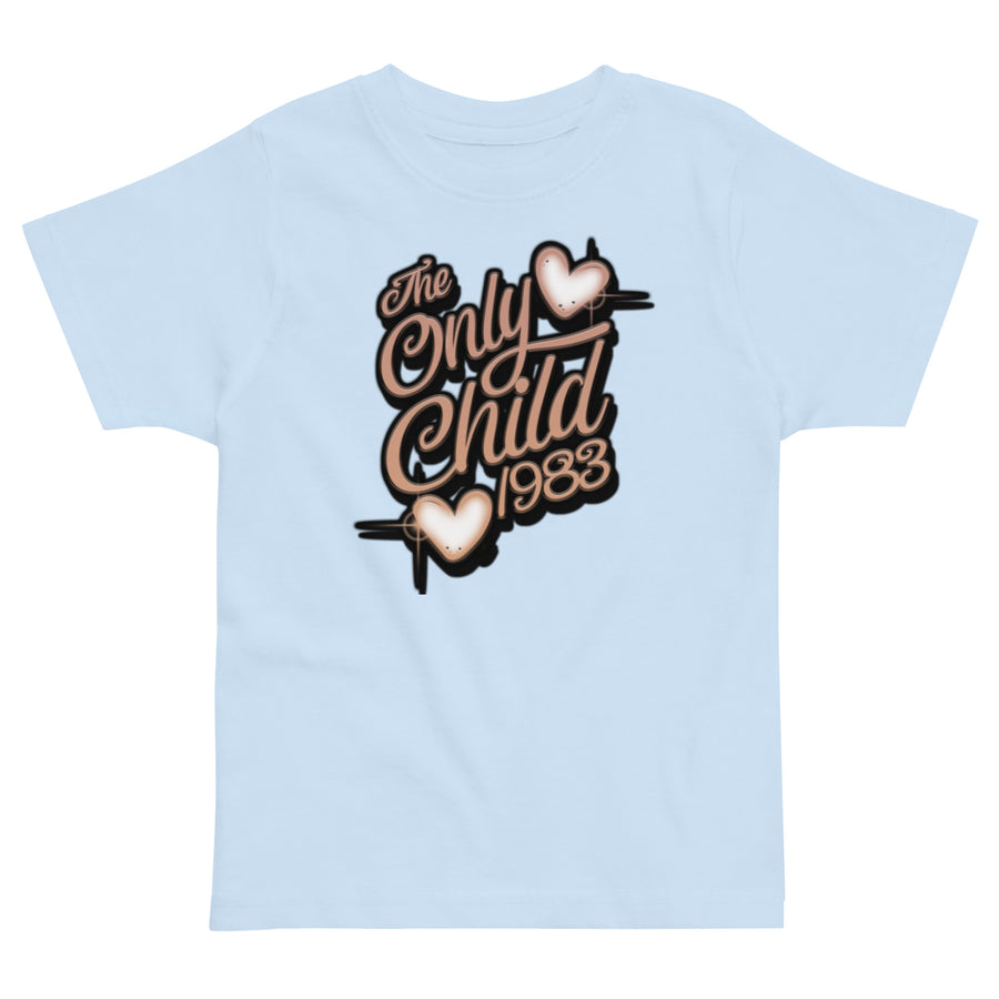 The Only Child 1983 Neat Airbrush Toddler jersey t-shirt