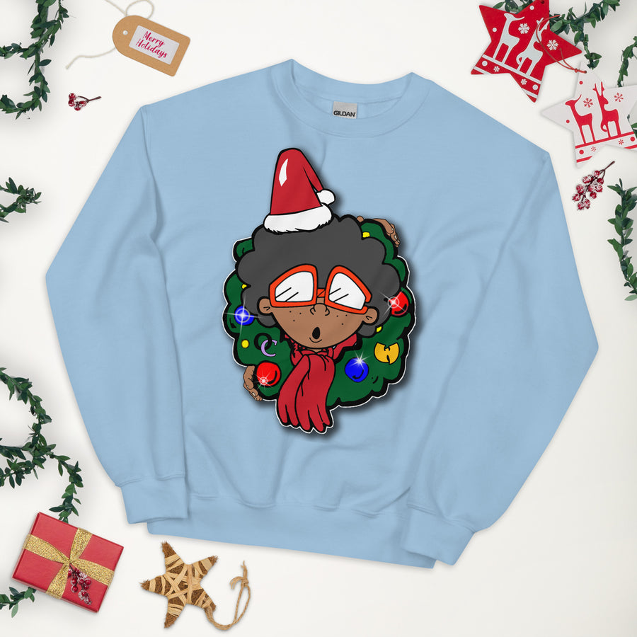The Only Child 1983 Xmas Bighead Logo Unisex Sweatshirt