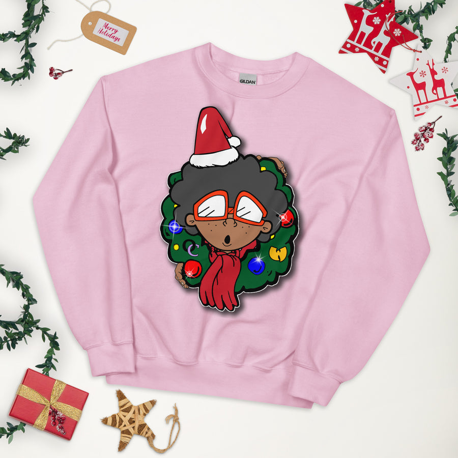 The Only Child 1983 Xmas Bighead Logo Unisex Sweatshirt