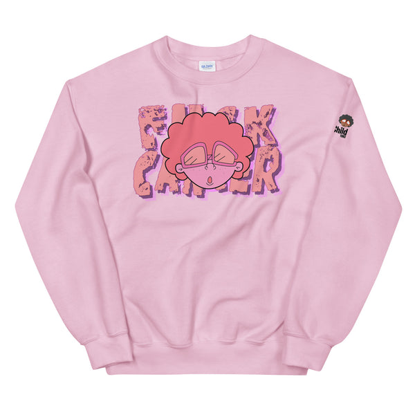 The Only Child 1983 F'CANCER Bighead Logo Unisex Sweatshirt