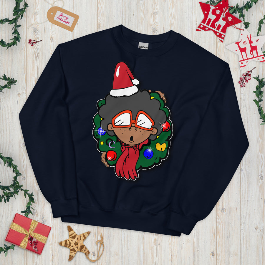 The Only Child 1983 Xmas Bighead Logo Unisex Sweatshirt