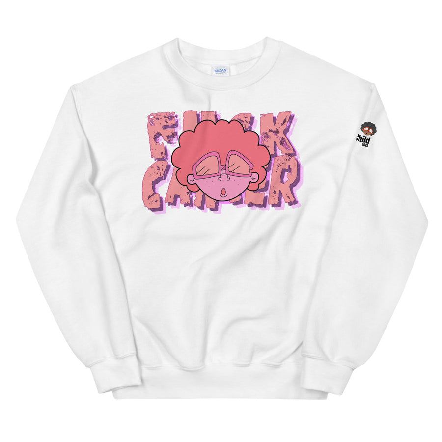 The Only Child 1983 F'CANCER Bighead Logo Unisex Sweatshirt