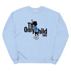 The Only Child 1983 Regg in Mags Unisex fleece sweatshirt