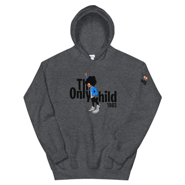 The Only Child 1983 Regg in Mags Unisex Hoodie