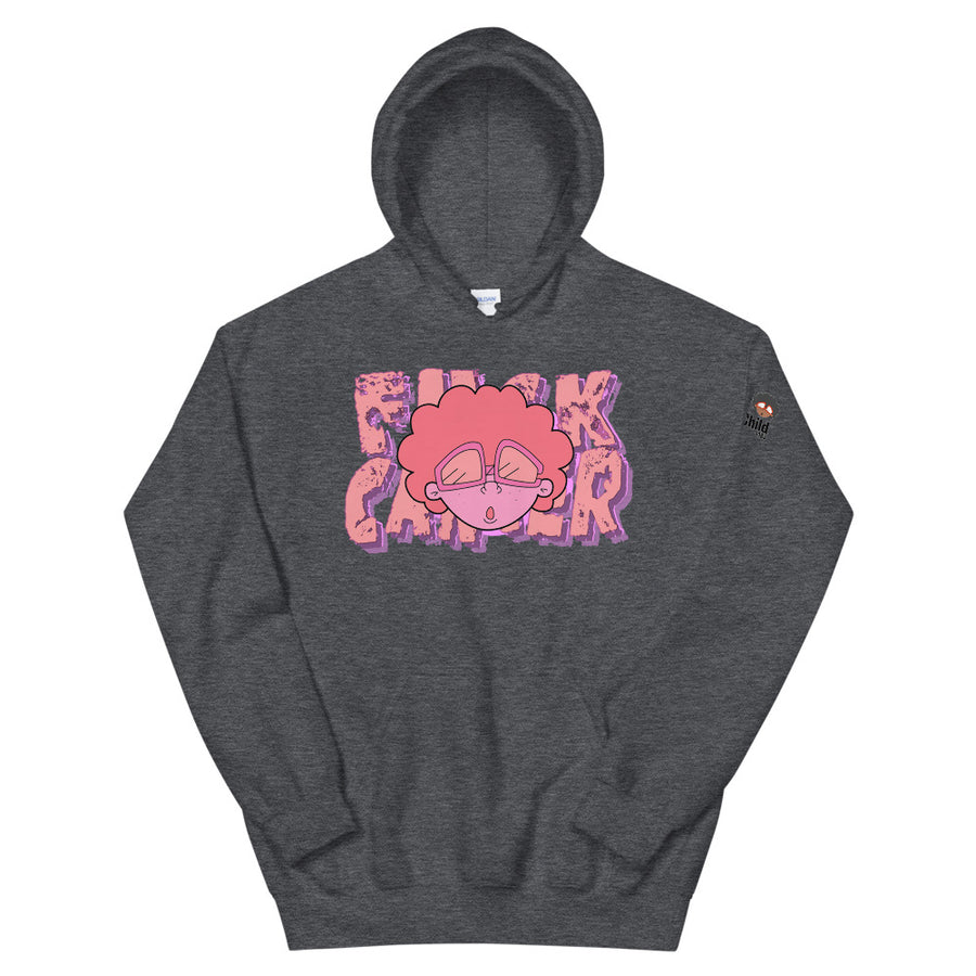 The Only Child 1983 F'CANCER Bighead Logo Unisex Hoodie