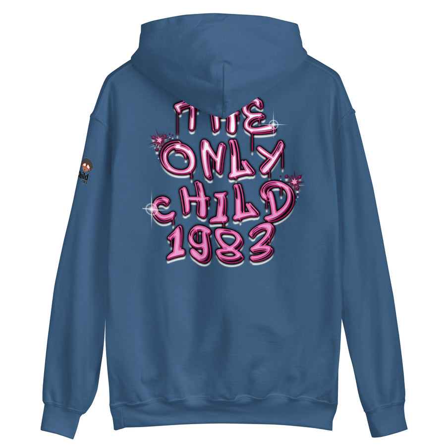The Only Child 1983 Bighead Drippy Pink Unisex Hoodie