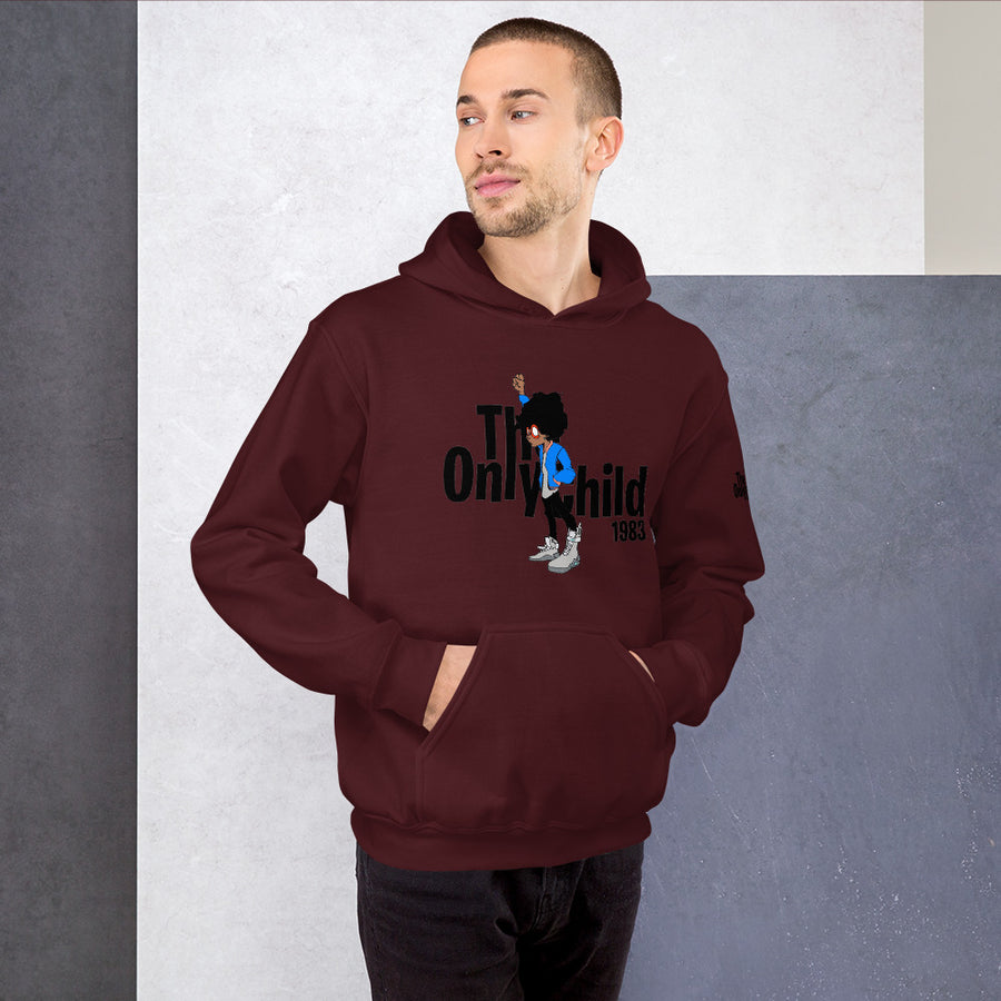 The Only Child 1983 Regg in Mags Unisex Hoodie