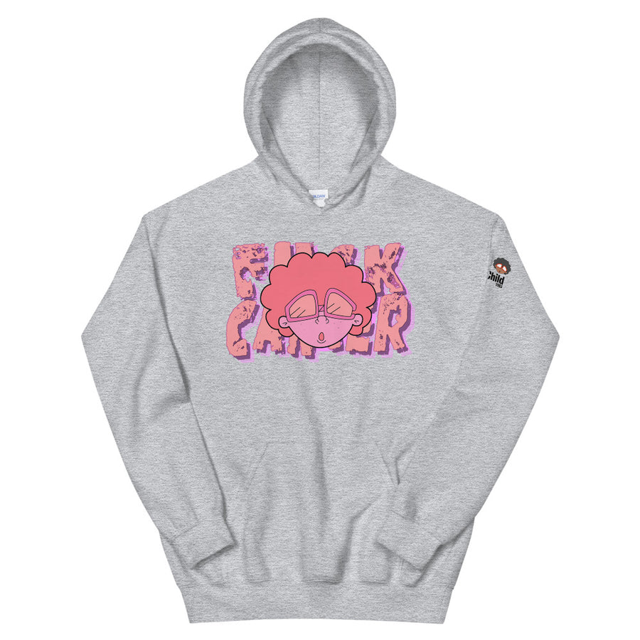 The Only Child 1983 F'CANCER Bighead Logo Unisex Hoodie