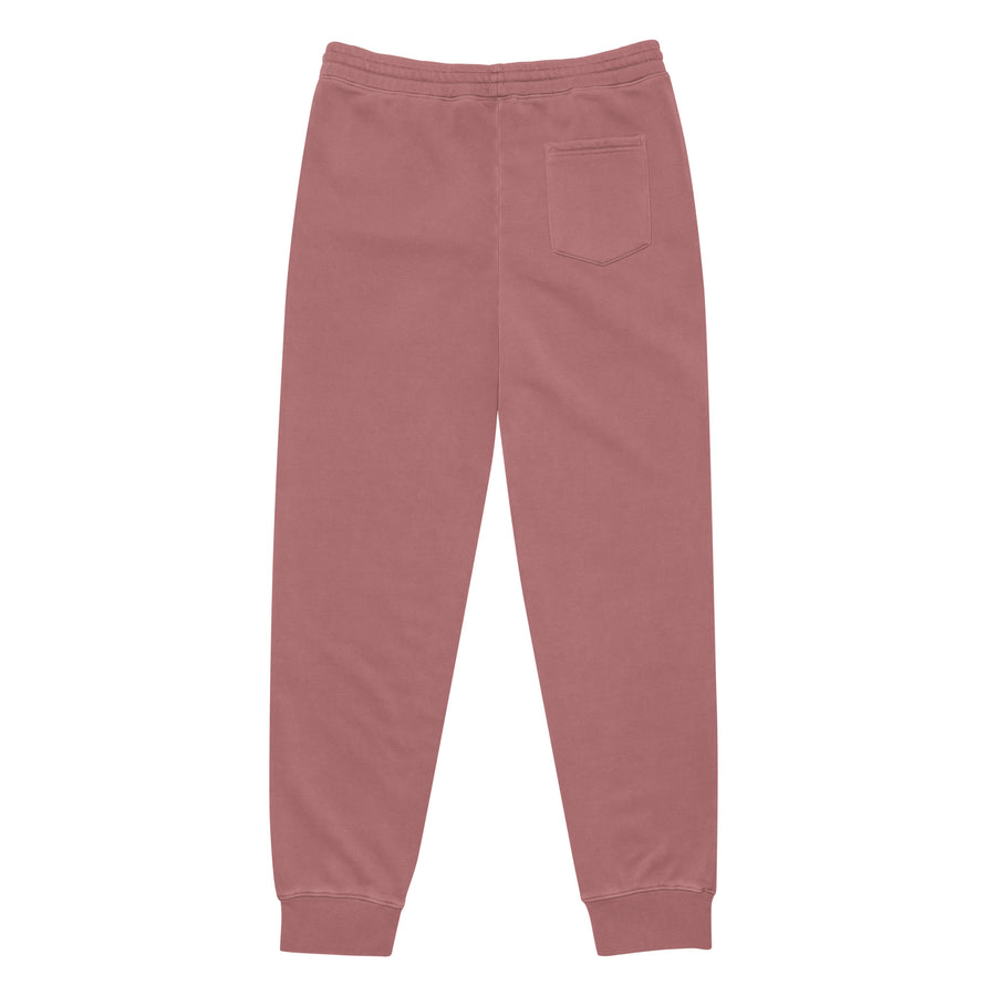 The Only Child 1983 Embroidered Bighead Logo Unisex pigment-dyed sweatpants