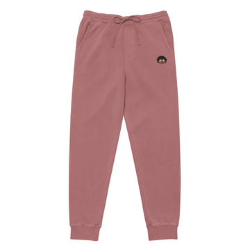 The Only Child 1983 Embroidered Bighead Logo Unisex pigment-dyed sweatpants
