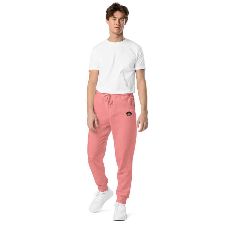 The Only Child 1983 Embroidered Bighead Logo Unisex pigment-dyed sweatpants