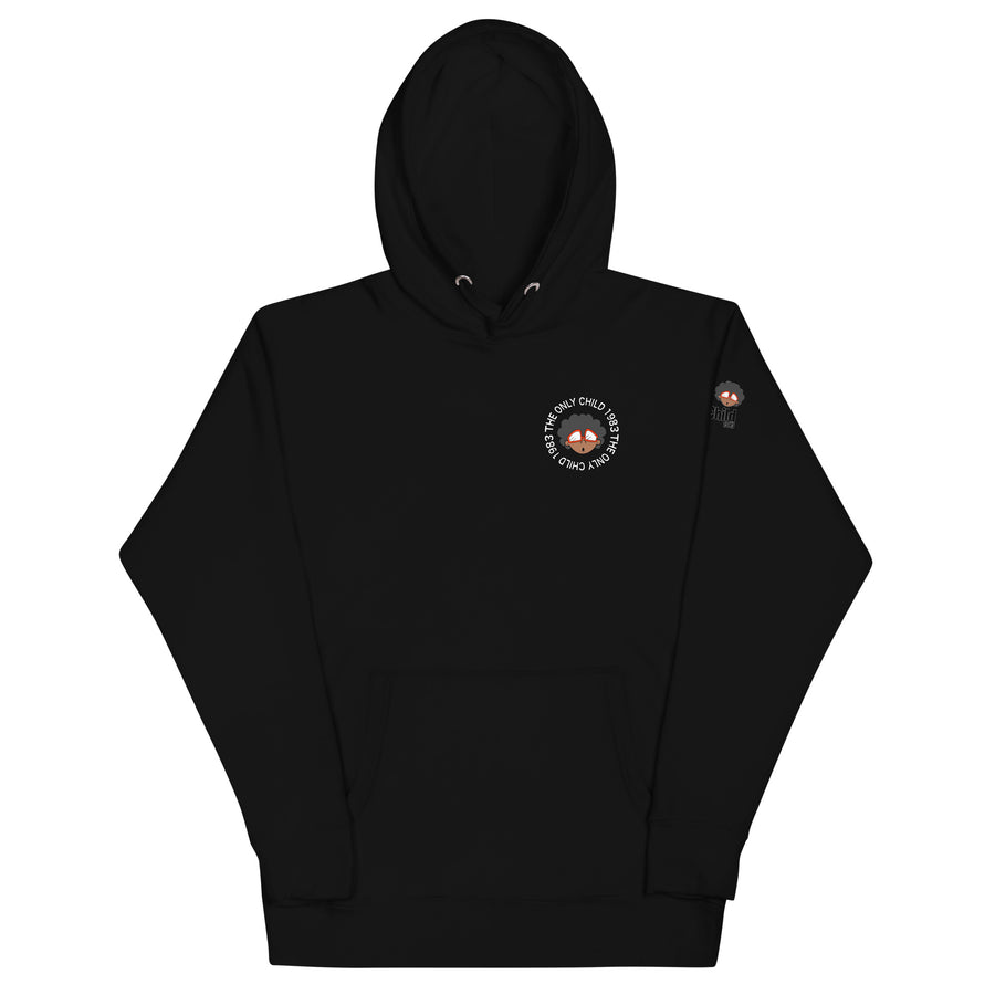 The Only Child 1983 Front/Back Circle Logo Unisex Hoodie