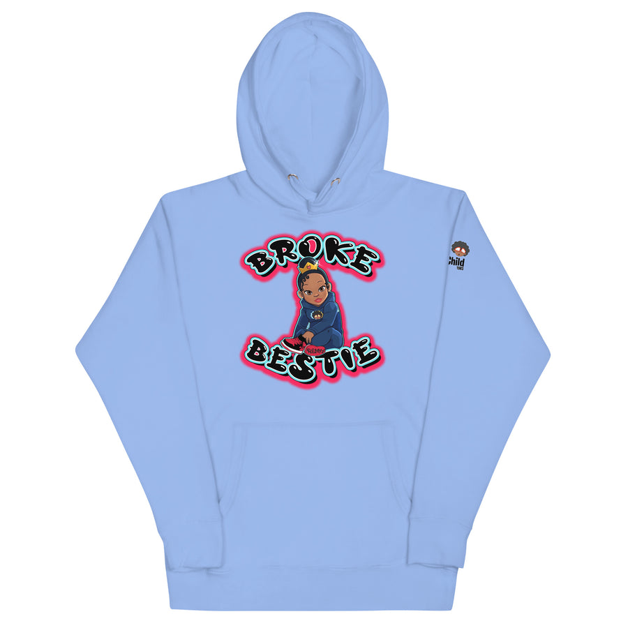 The Only Child 1983 Broke Bestie Unisex Hoodie