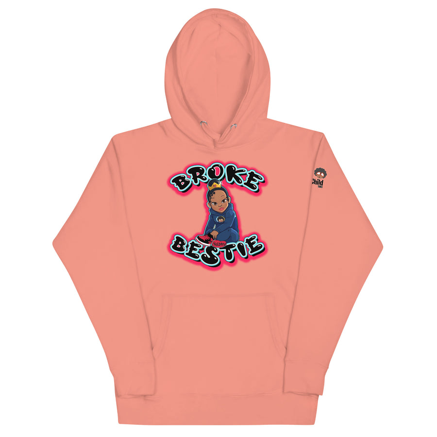 The Only Child 1983 Broke Bestie Unisex Hoodie