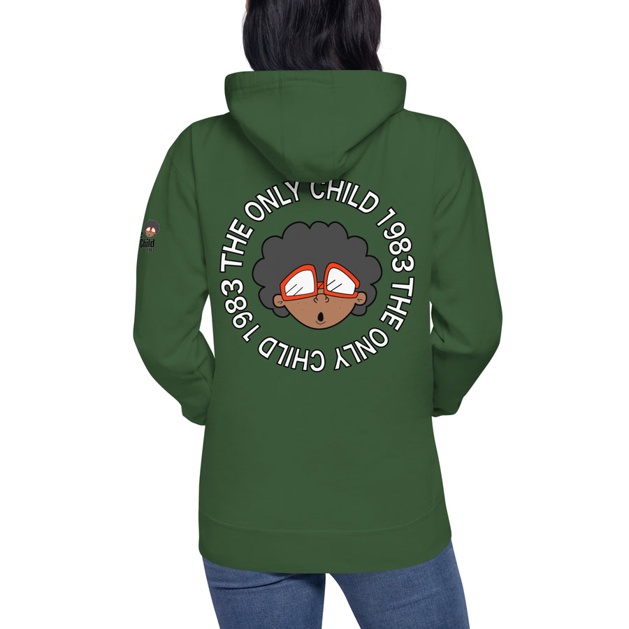 The Only Child 1983 Front/Back Circle Logo Unisex Hoodie