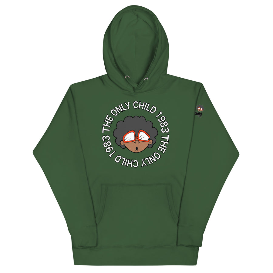 The Only Child 1983 Circle Logo Unisex Hoodie