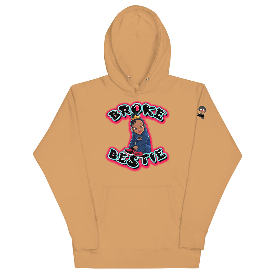 The Only Child 1983 Broke Bestie Unisex Hoodie