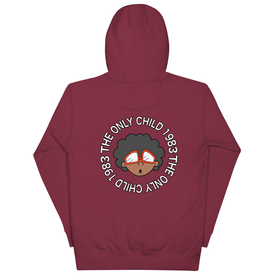 The Only Child 1983 Front/Back Circle Logo Unisex Hoodie