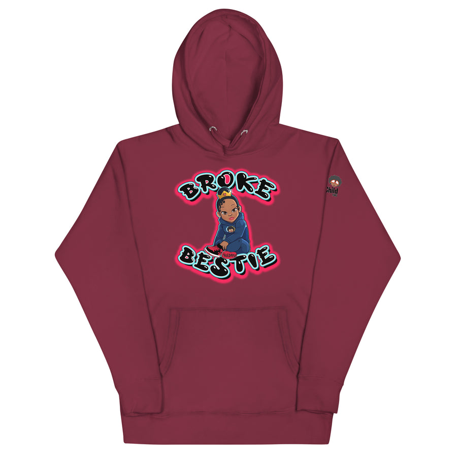 The Only Child 1983 Broke Bestie Unisex Hoodie
