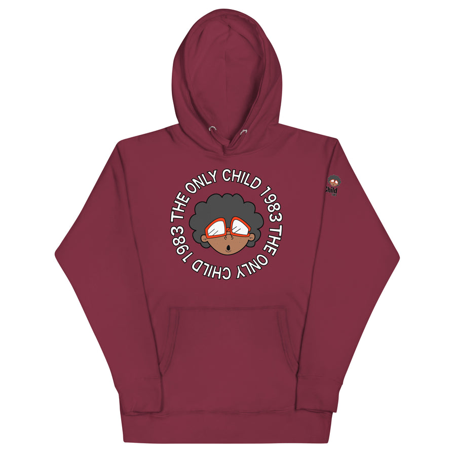The Only Child 1983 Circle Logo Unisex Hoodie