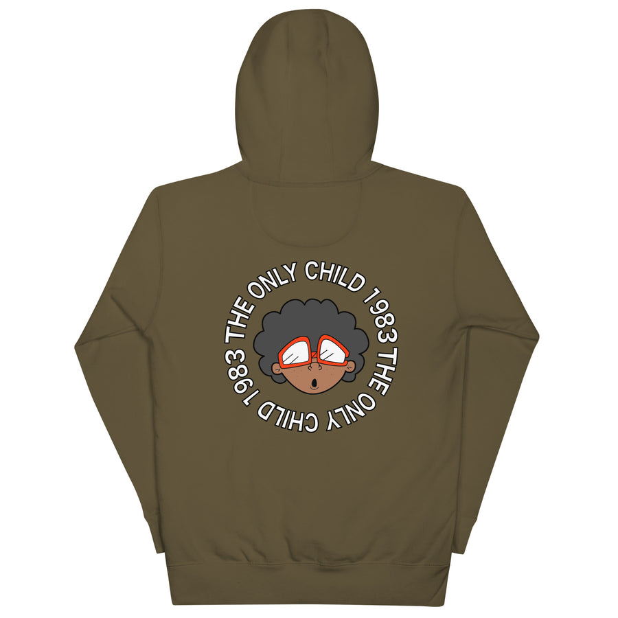 The Only Child 1983 Front/Back Circle Logo Unisex Hoodie