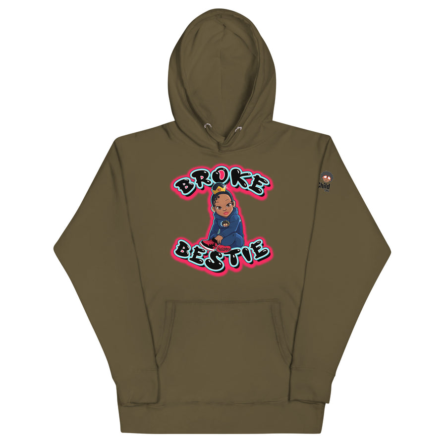 The Only Child 1983 Broke Bestie Unisex Hoodie