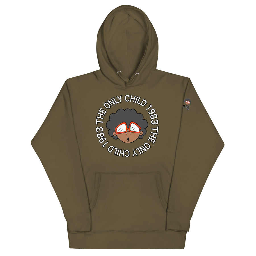 The Only Child 1983 Circle Logo Unisex Hoodie