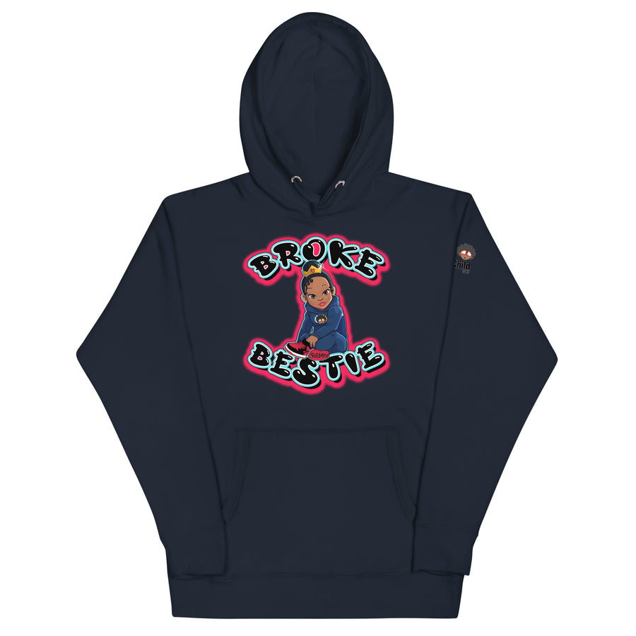The Only Child 1983 Broke Bestie Unisex Hoodie