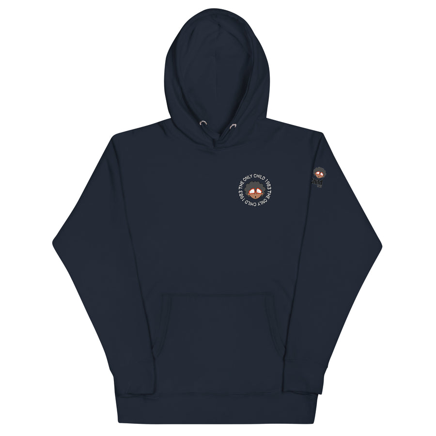 The Only Child 1983 Front/Back Circle Logo Unisex Hoodie