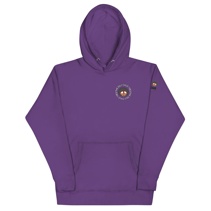 The Only Child 1983 Front/Back Circle Logo Unisex Hoodie