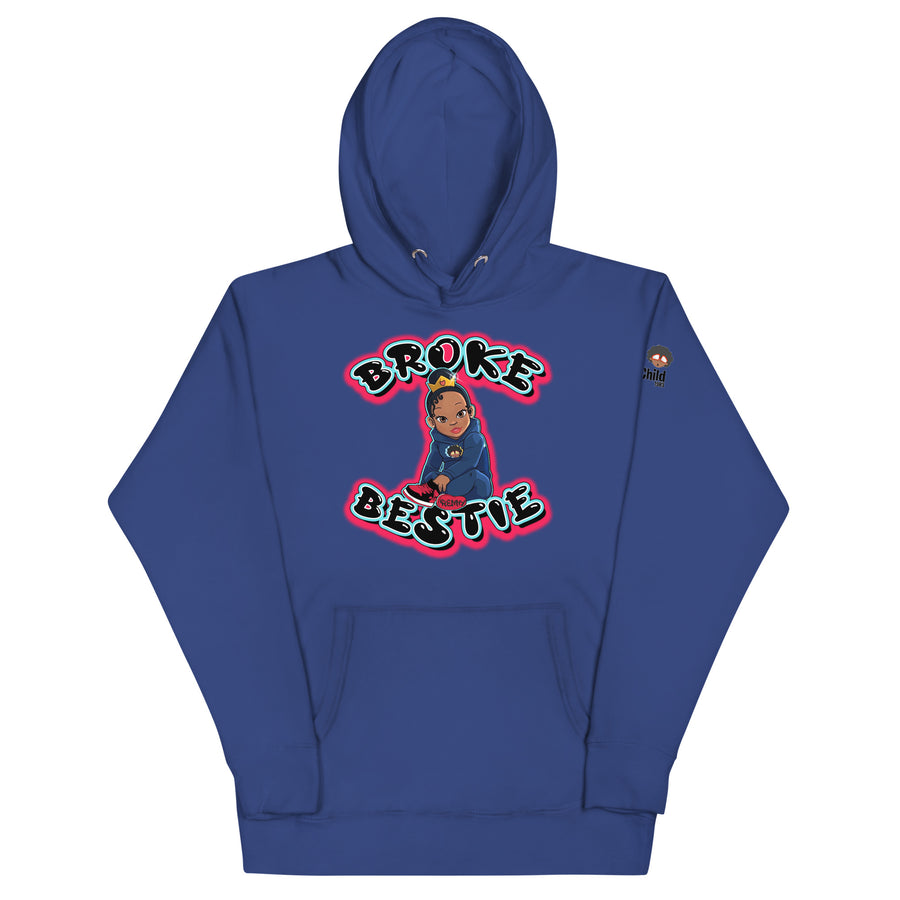 The Only Child 1983 Broke Bestie Unisex Hoodie