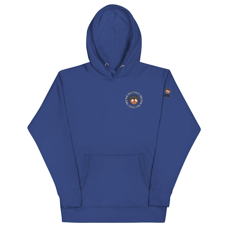 The Only Child 1983 Front/Back Circle Logo Unisex Hoodie