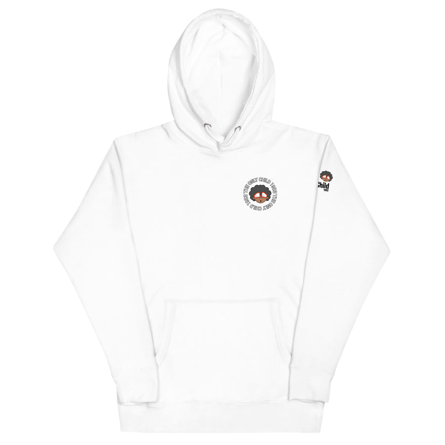 The Only Child 1983 Front/Back Circle Logo Unisex Hoodie