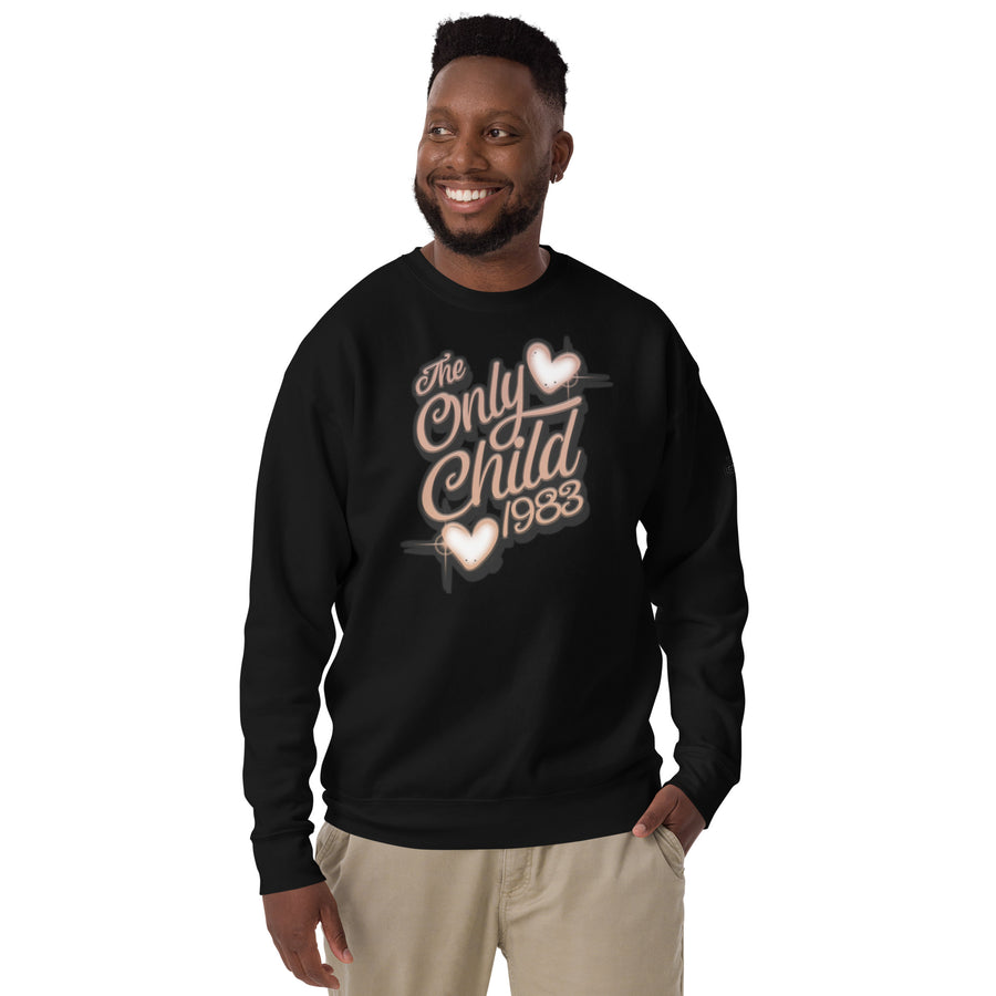 The Only Child 1983 Neat Airbrush Unisex Premium Sweatshirt